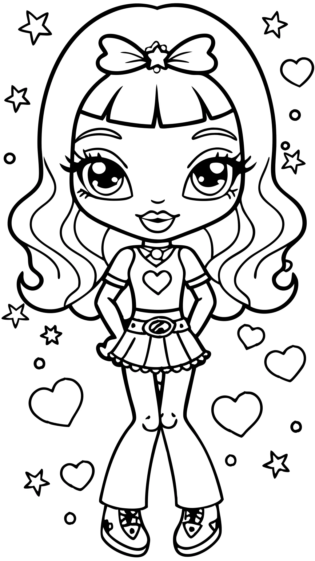 coloriages de bratz imprimables